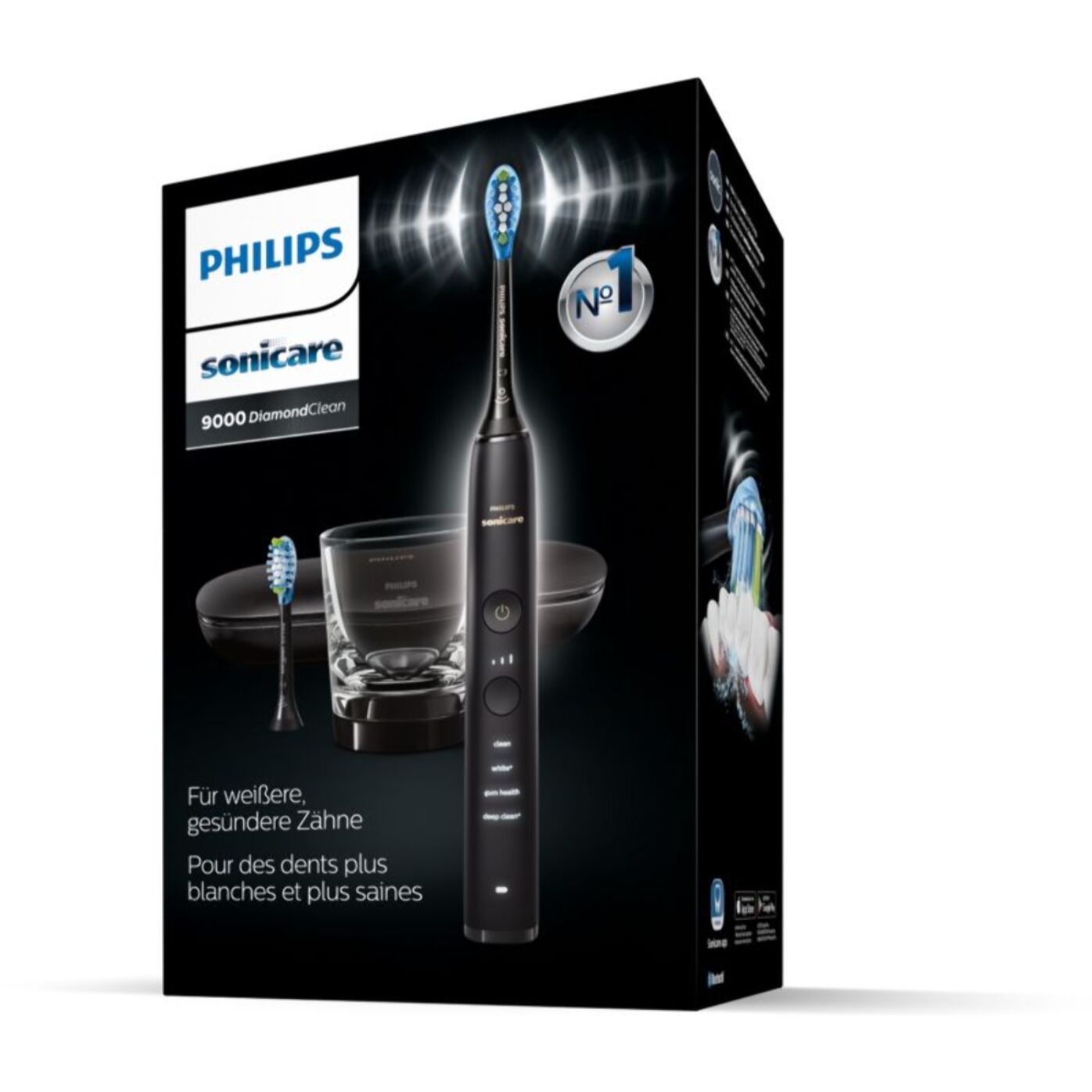 Brosse à dents électrique PHILIPS Sonicare Diamondclean 9000 HX9913/18