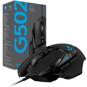 Souris gamer LOGITECH G502 Hero High Performance