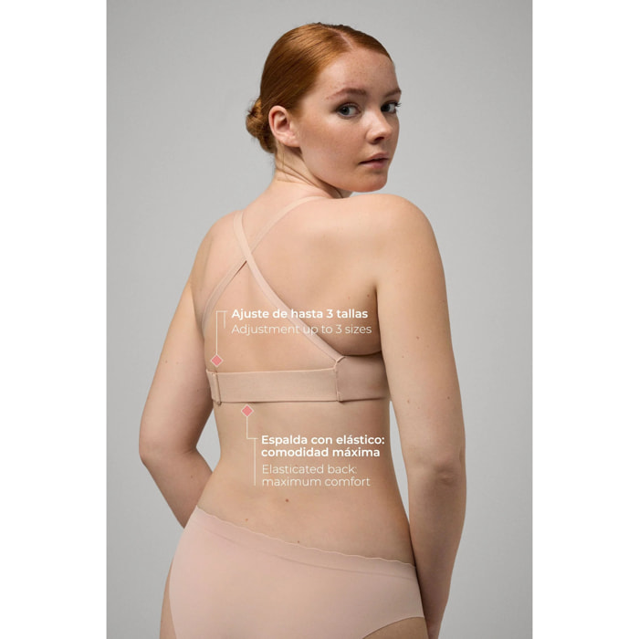 Reggiseno Adapt regolabile taglia nudo