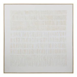 Toile 3D Morens 100x100cm blanc