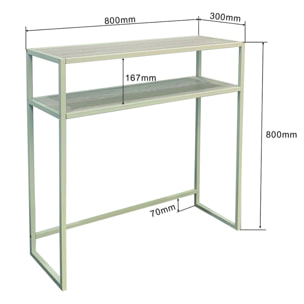 Console Loftie 80x30cm beige Kare Design