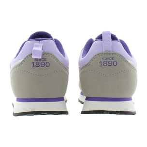 Sneakers U.S. Polo Assn. viola chiaro-verde chiaro