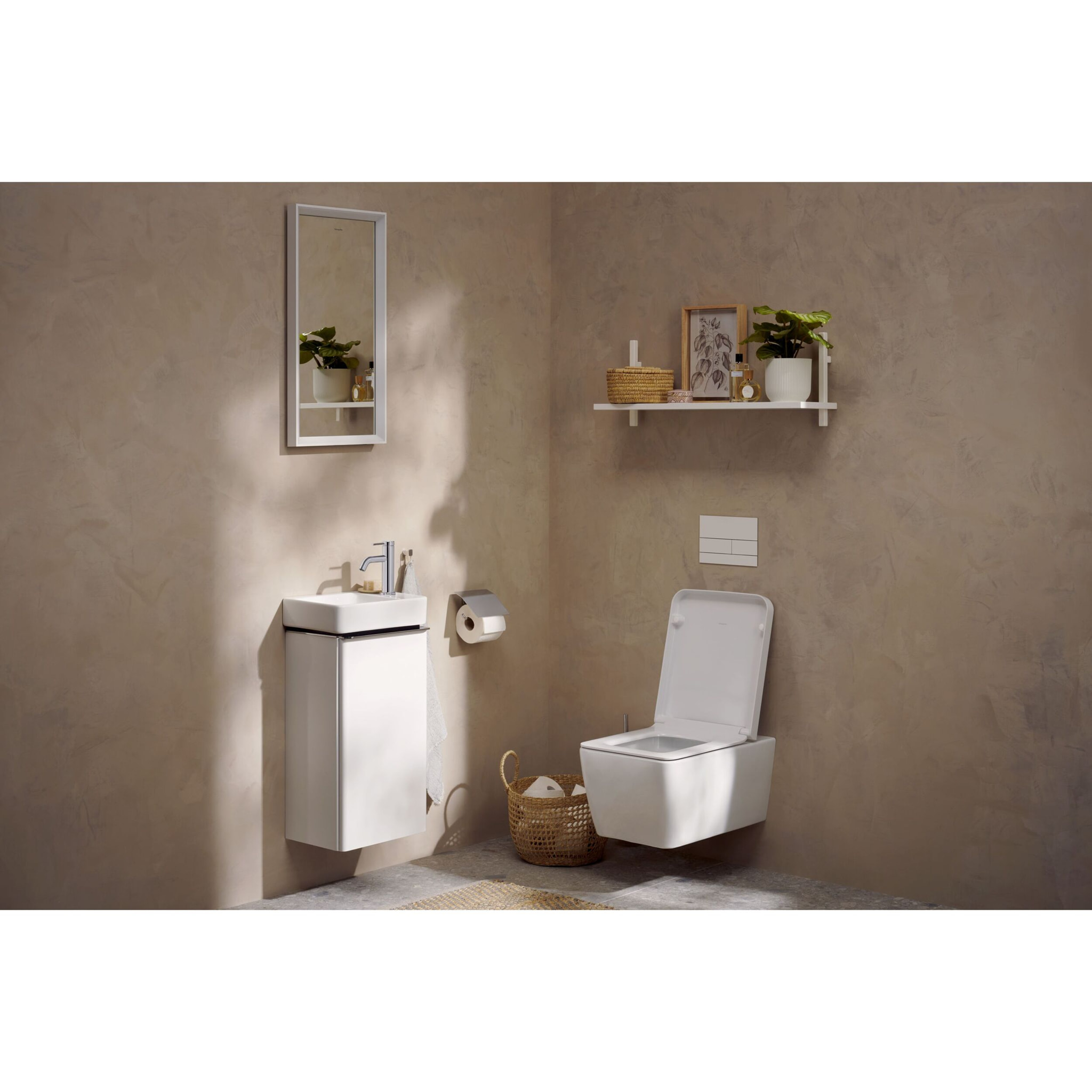 Mitigeur lavabo Tecturis S 80 Ecosmart+ Chromé