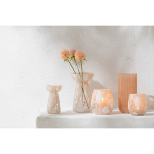 J-Line fleur Allium 3 Pieces - plastique - rose/pêche - large - 12 pièces