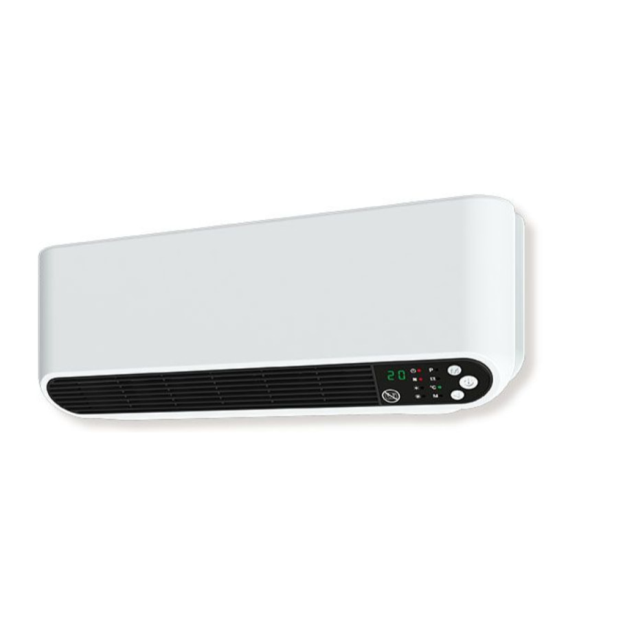 Radiateur soufflant mural ceramique 2000W