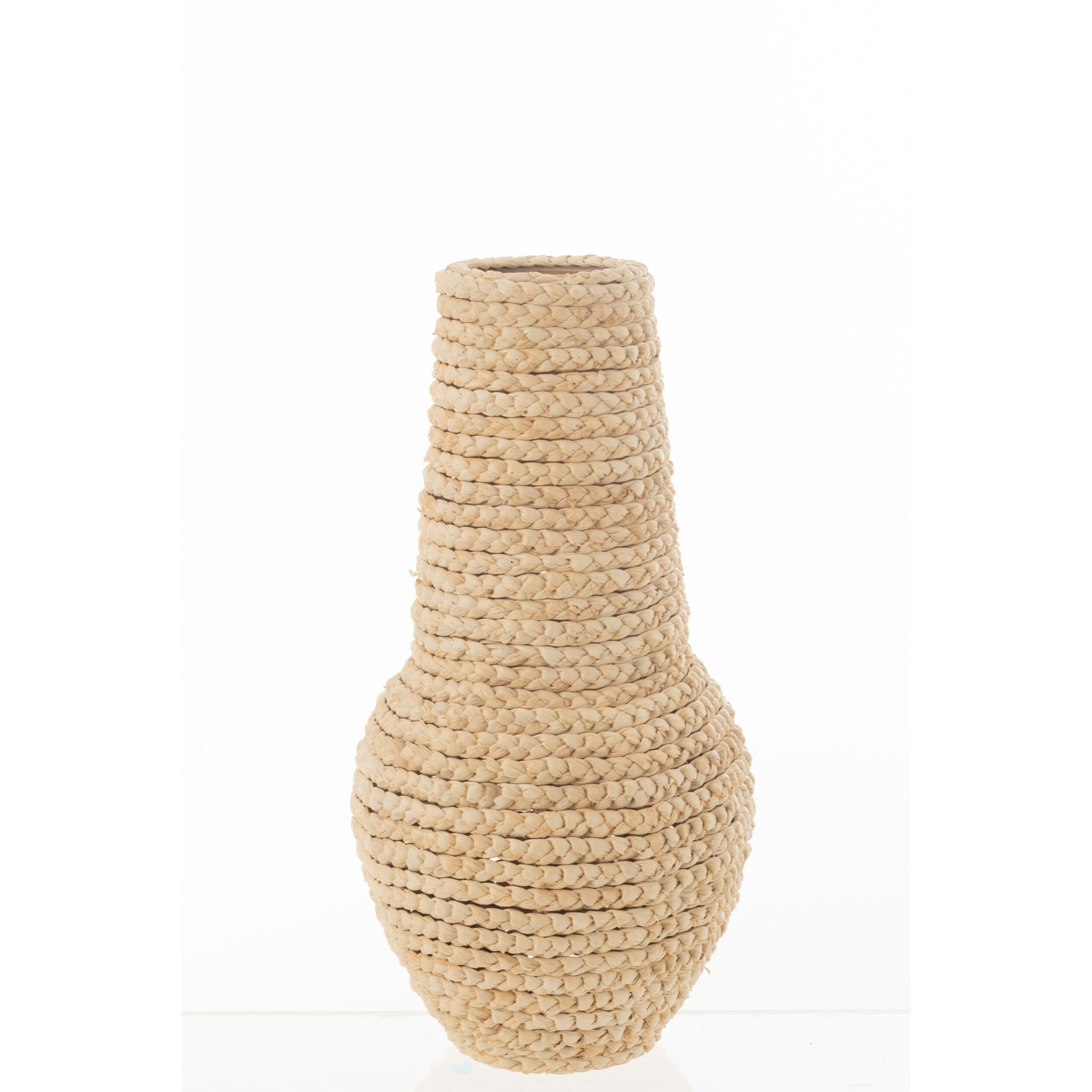 J-Line vase Afro - rotin - naturel