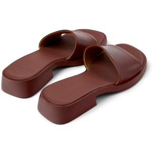 Sandalias - CAMPER Dana - Burdeos - Cuero liso
