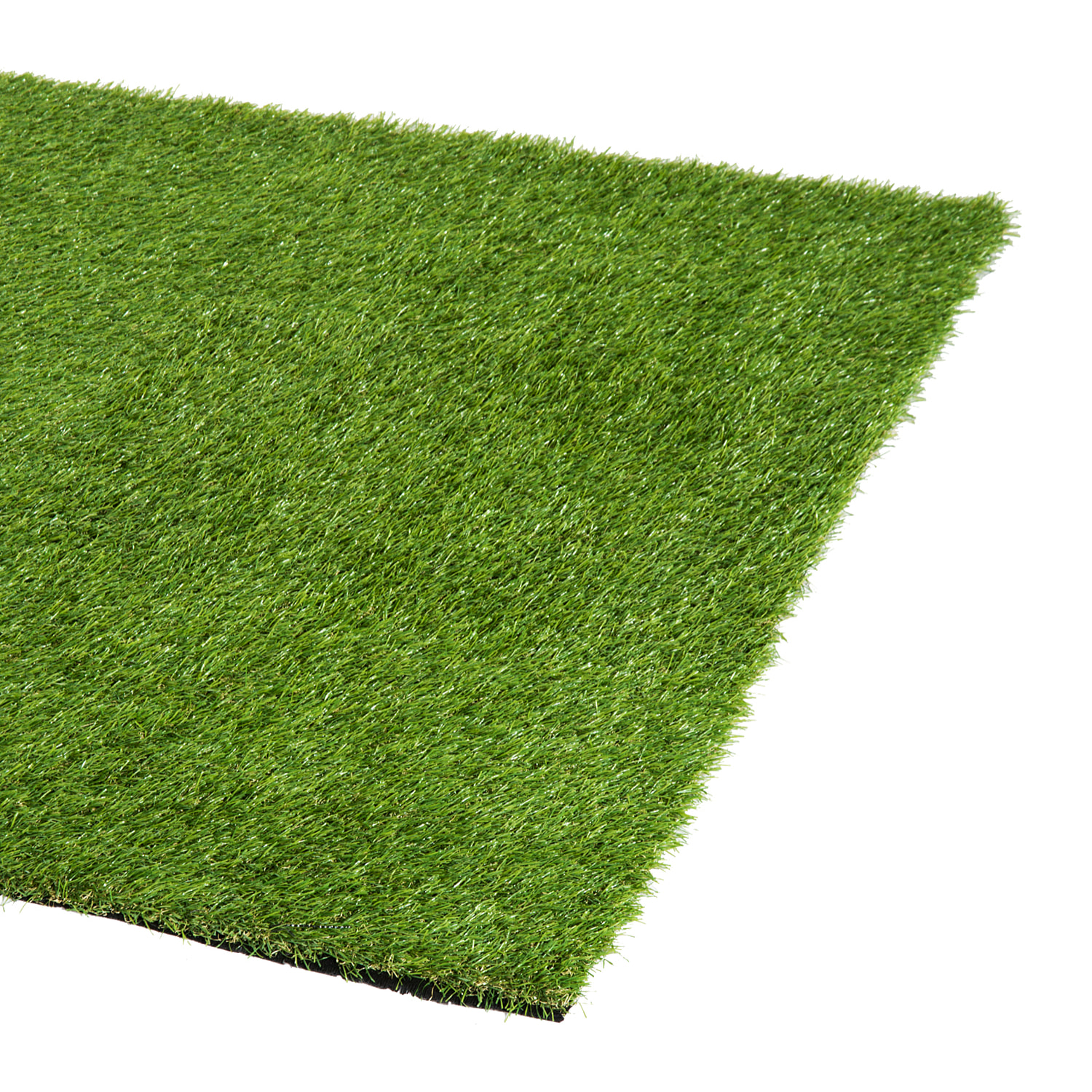 Gazon synthétique artificiel moquette extérieure intérieure 3L x 1l m herbes hautes denses 2,5 cm vert