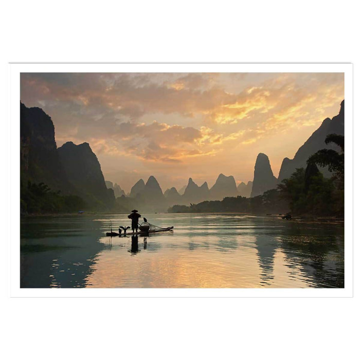 Affiche paysage baie d' halong Affiche seule