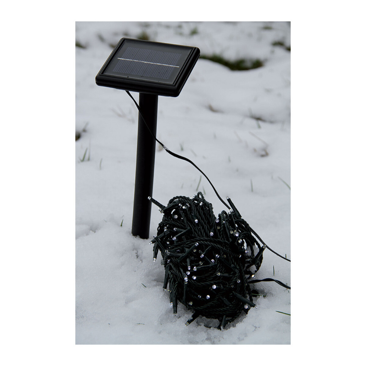 Guirlande solaire 360 LEDs - blanc chaud