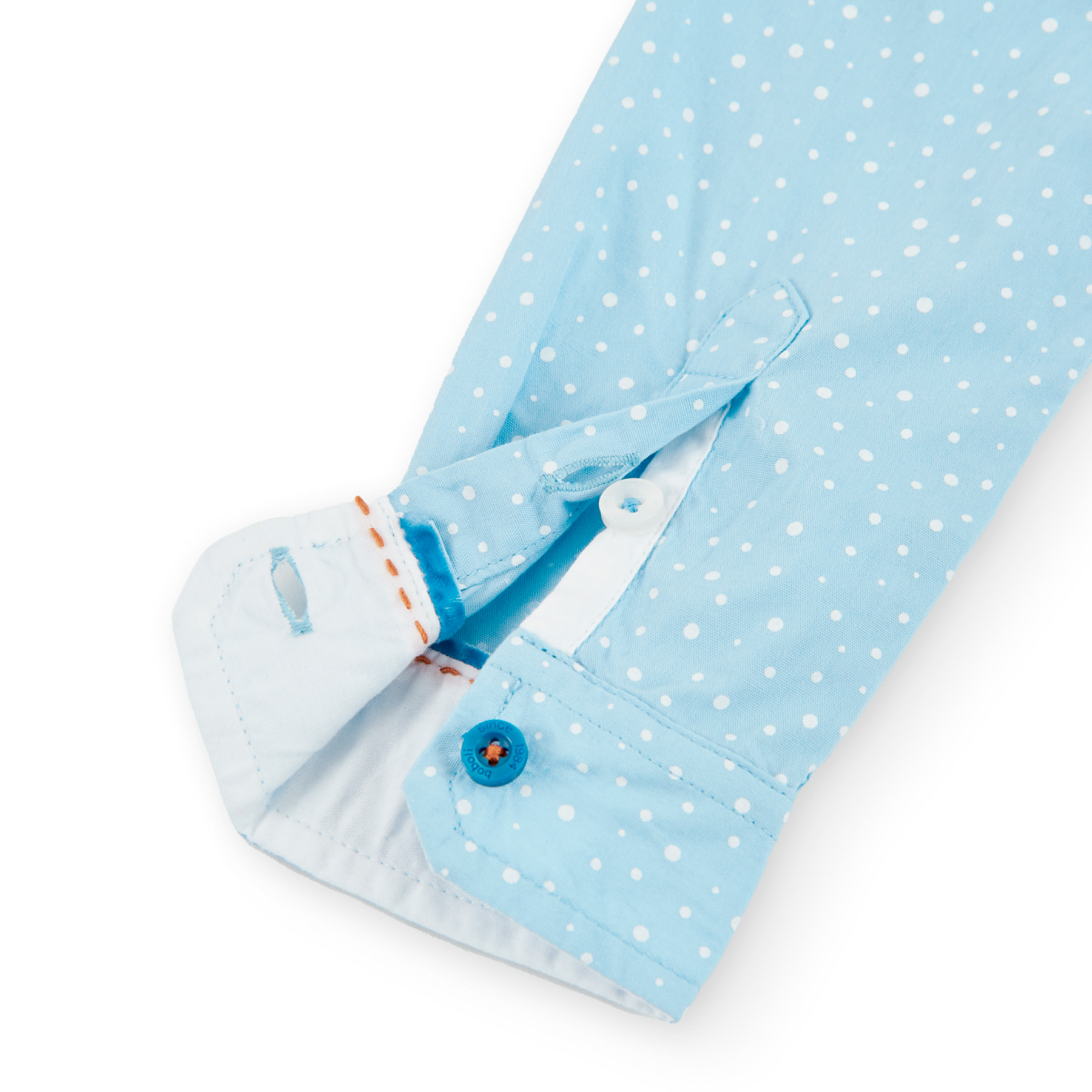 Camisa popelín "copos nieve" de bebé