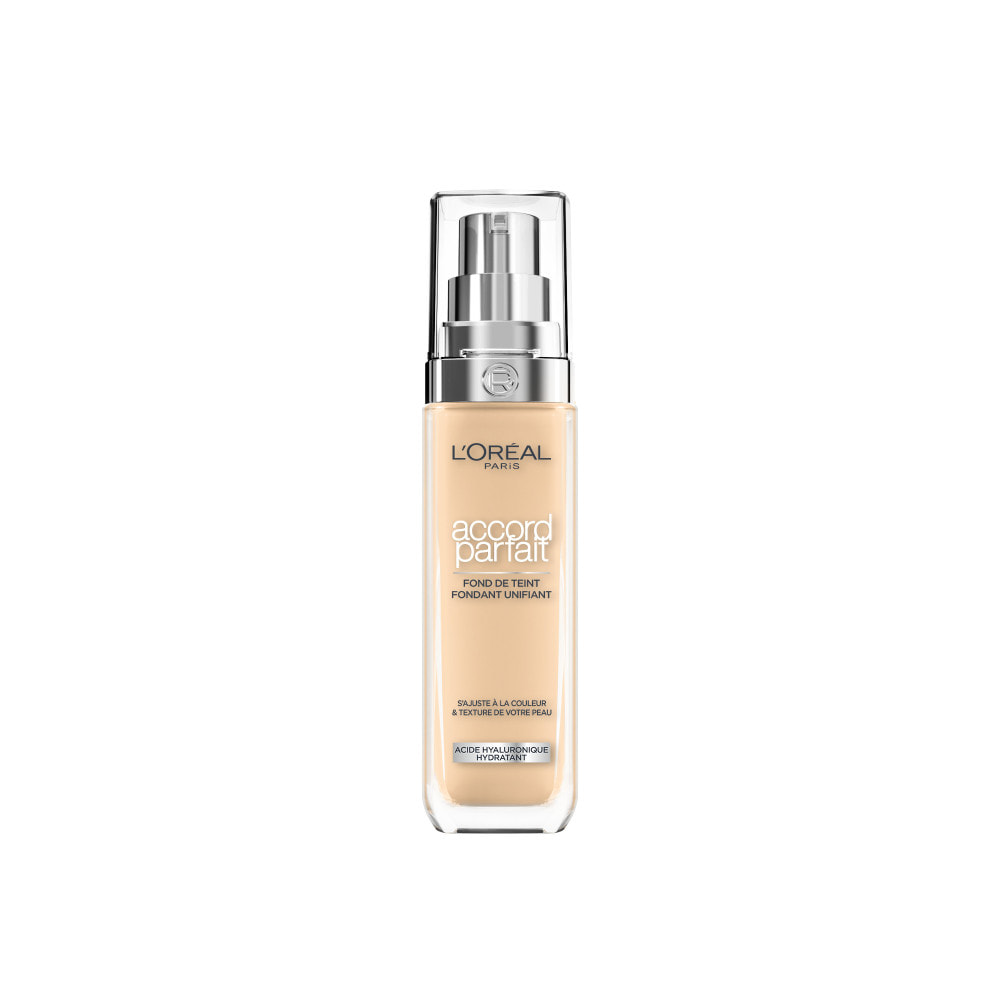 L'Oréal Paris Accord Parfait Fond de Teint Fluide 3.5.N Pêche 30ml