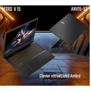 PC Gamer ACER Nitro V15 ANV15 15,6" FHD 165Hz Intel Core 7 250H Nvidia GeForce RTX 5060 32 Go RAM DDR4 SSD 512 Go
