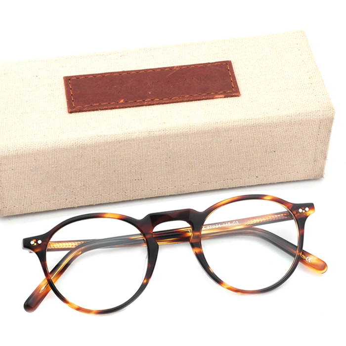 Gafas de sol OCEAN FLORENCIA - Trans / Violeta degradada con montura azul transparente y patillas doradas