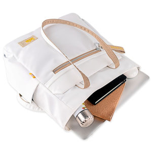 Bolso Shopper-Tote Lois Aylmer Blanco