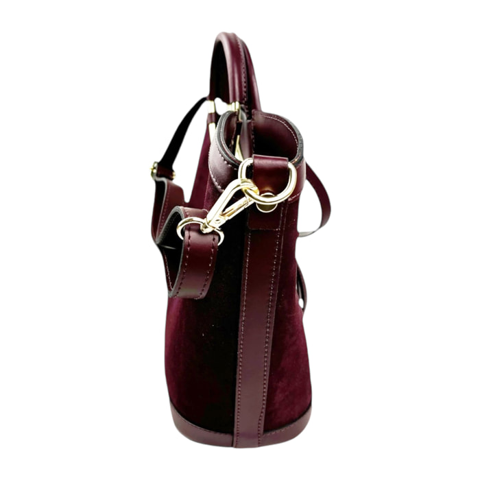 Borsa a mano Cheval Firenze Clara Mini F/W Bordeaux