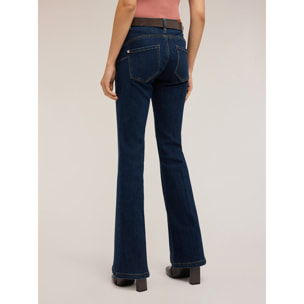 Motivi - Jeans flare blu rinse - Blu