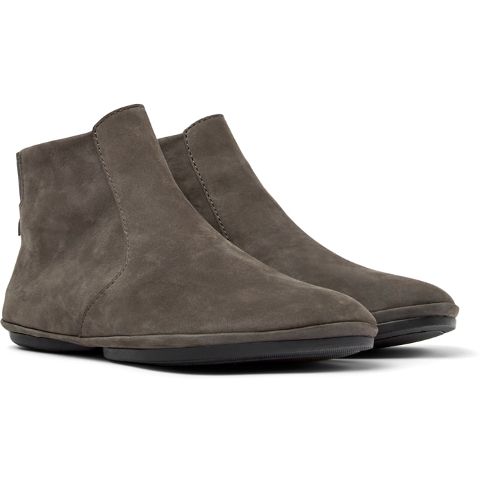CAMPER Right Nina - Botines Mujer Gris