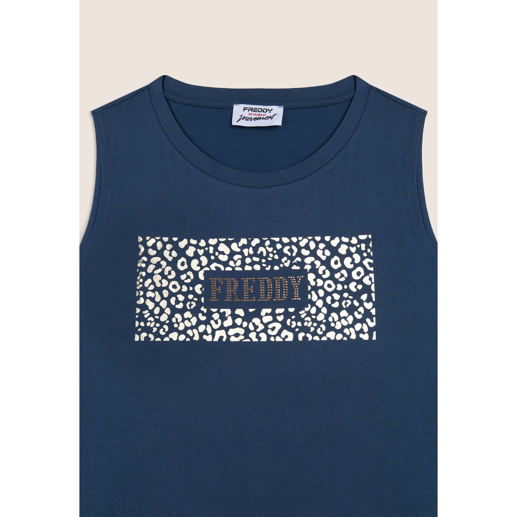 Canotta con Logo FREDDY e Grafica Animalier