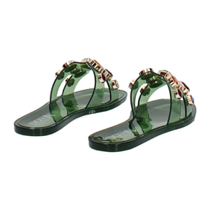 Sandali mare donna verdi