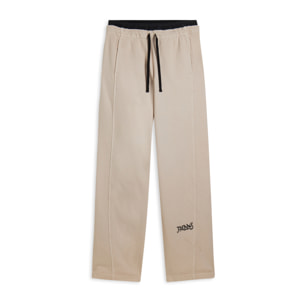 Pantaloni balloon in felpa con logo street art