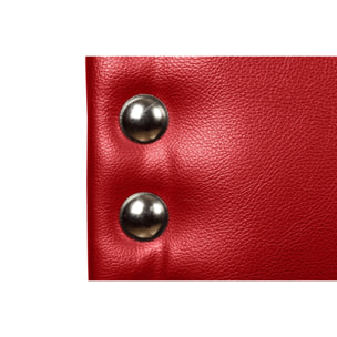 Cabecero Lirio Polipiel Rojo 115