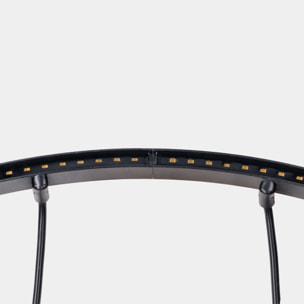 LEDS C4 Sistema Lineal IP65-IP67 Vercle Lineal 1970mm LED 42.5 Blanco cálido - 3000K Negro 869lm