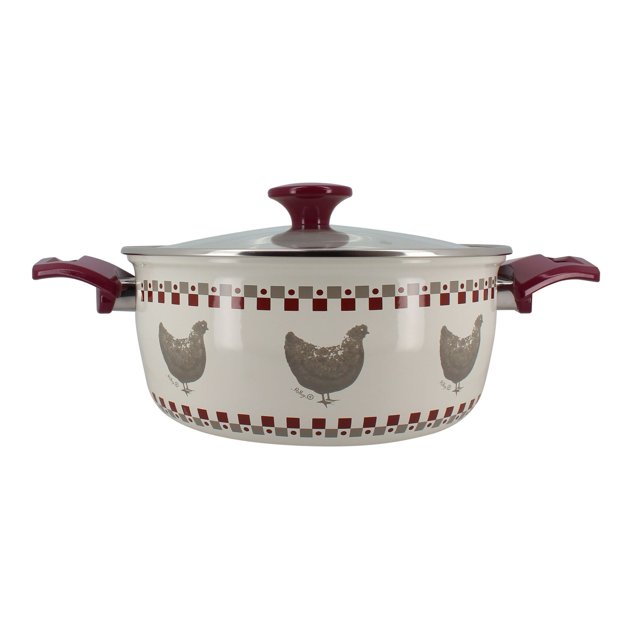 Friteuse en acier émaillé 24cm - tous feux GALLINA