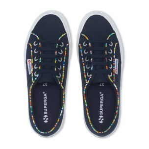 Superga - Donna Blu - 2750 MULTICOLOR BEADS