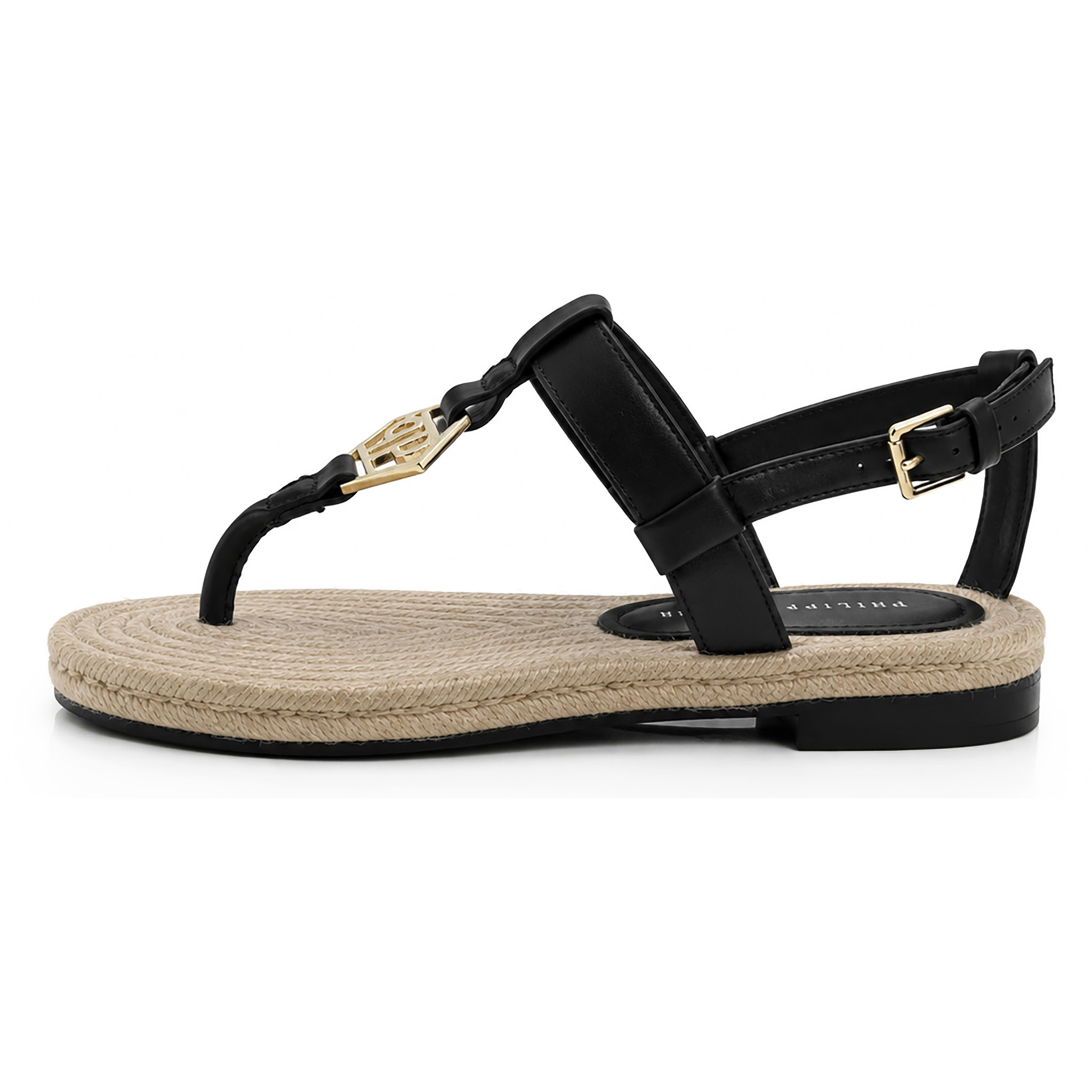 PHILIPP PLEIN Sandali piatti HEXAGON