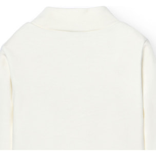 Body bebé manga larga cuello cisne