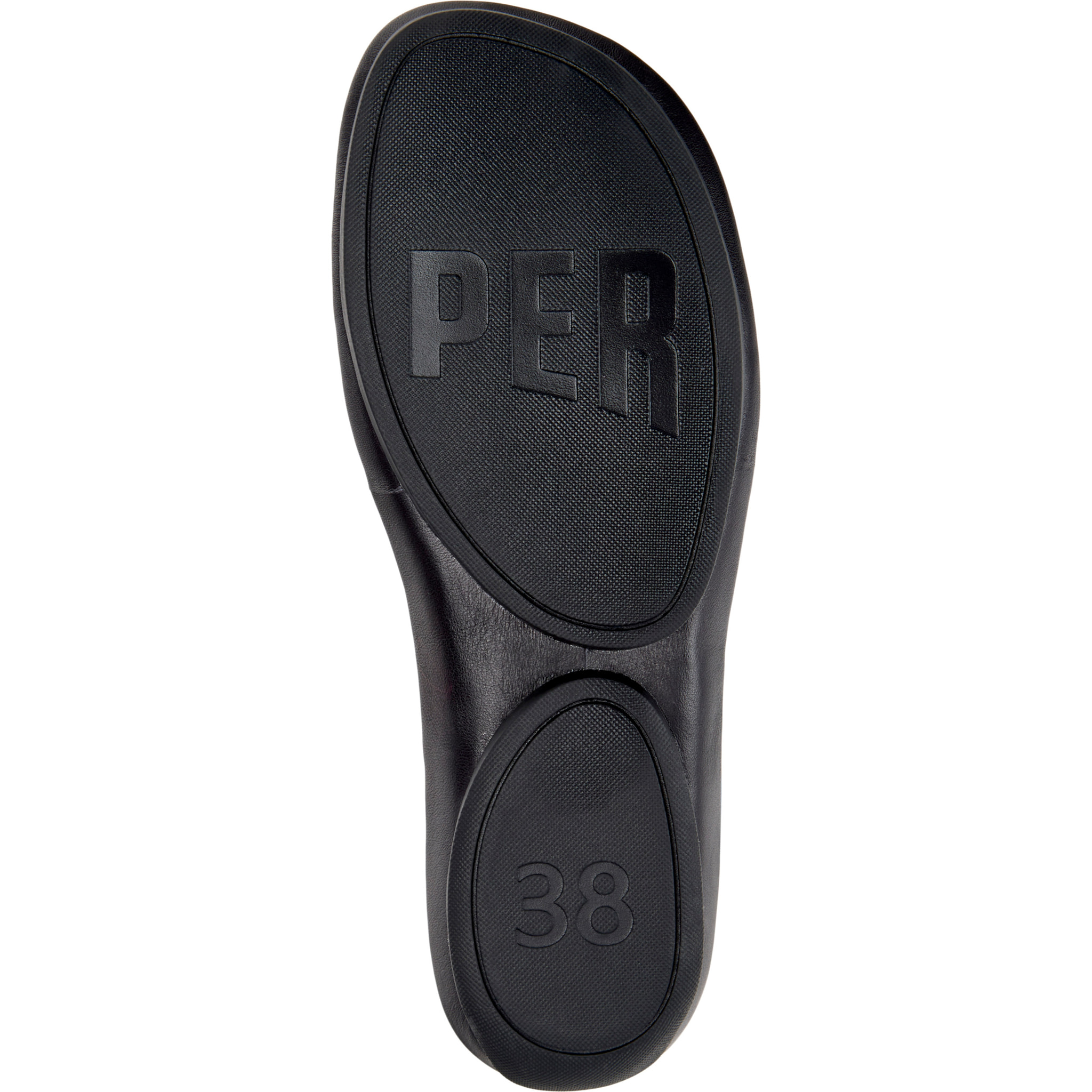 Sandalias - CAMPER Right Isla - Negro - Cuero liso