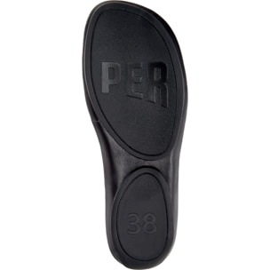 Sandalias - CAMPER Right Isla - Negro - Cuero liso