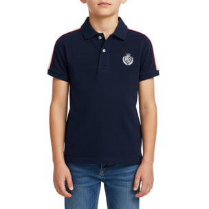 Polo special con logo ricamato