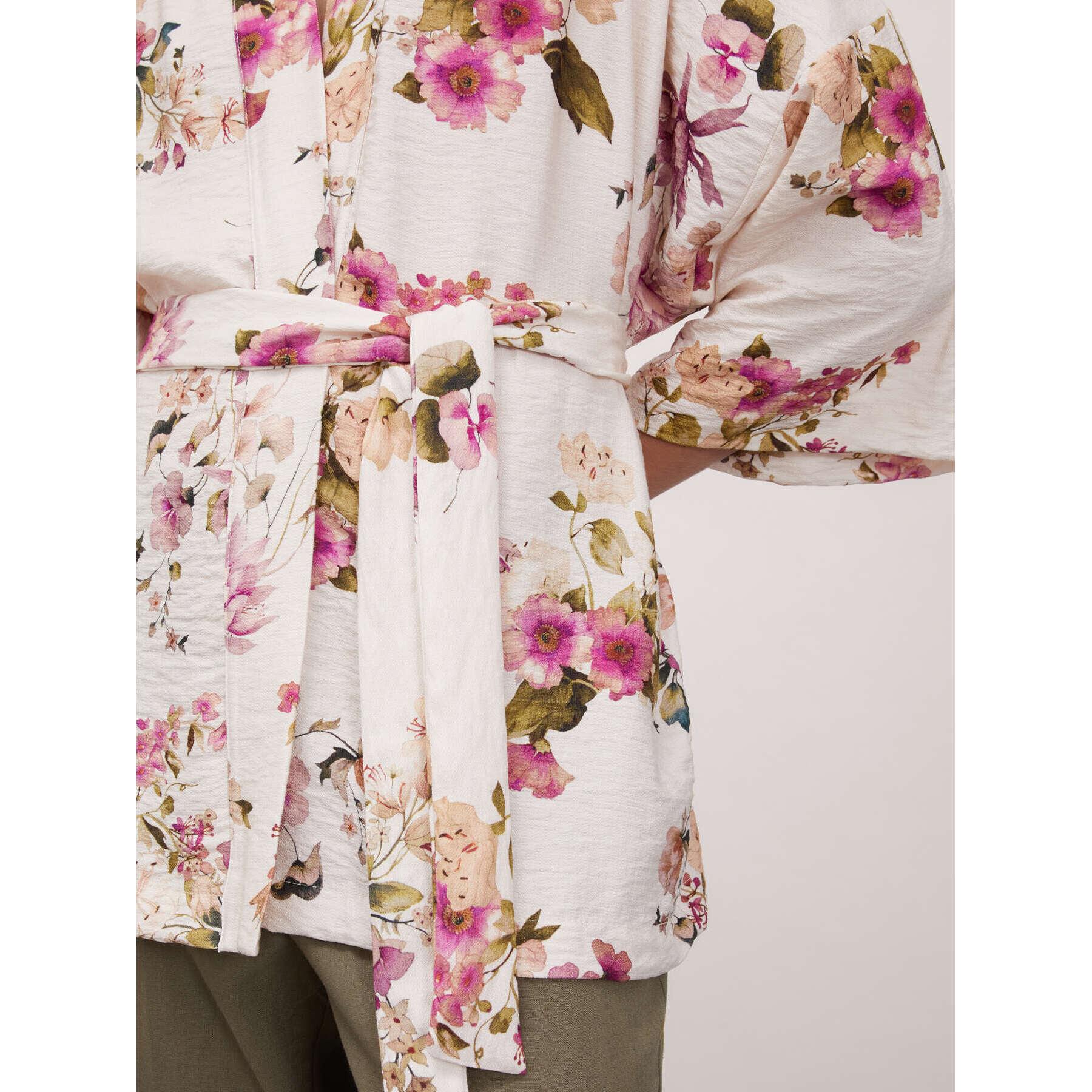 Motivi - Kimono fantasia floreale - Rosa