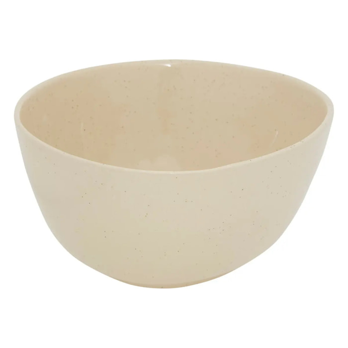 Saladier Wonja crème L26,2xp25xH12,5cm