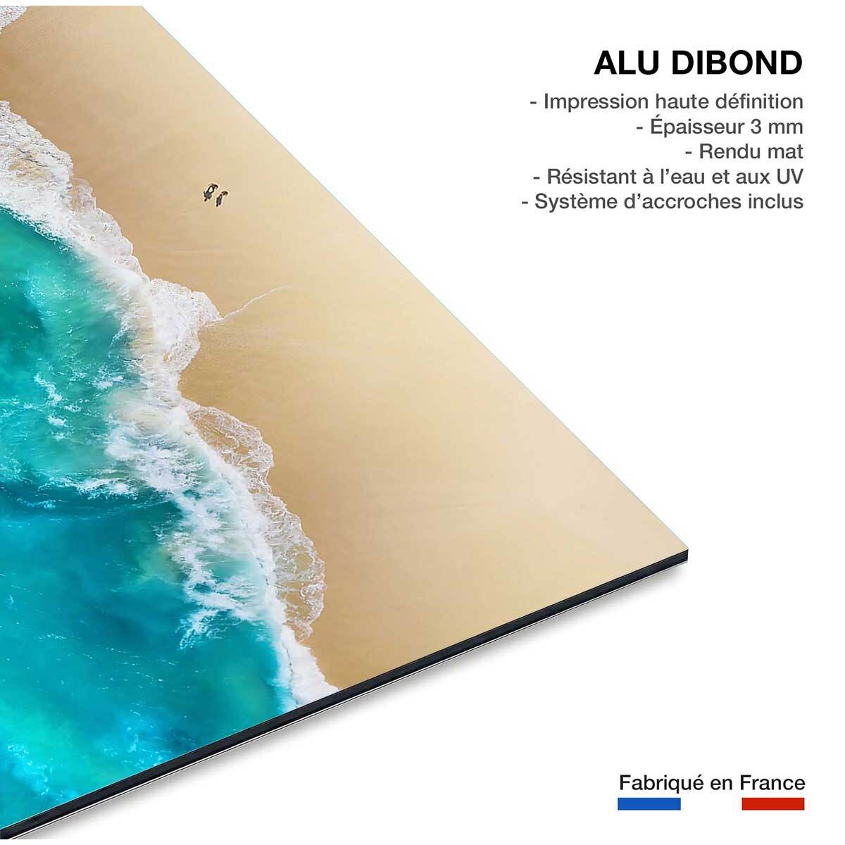 Tableau kelingking bali Tableau alu Dibond