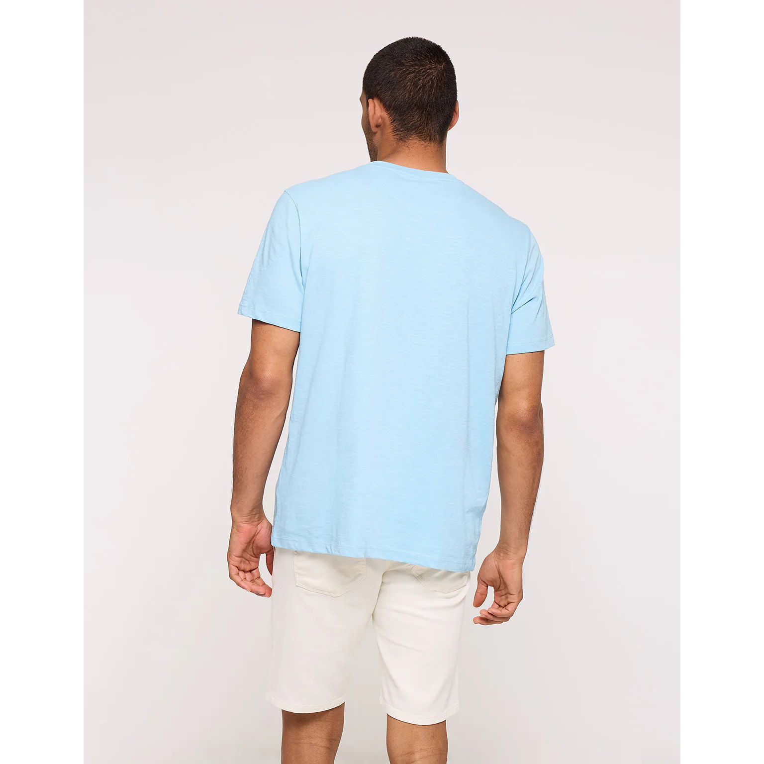 Camiseta Manga Corta Azul - Leesin