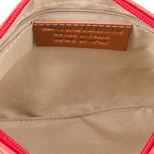 Deanna Bolso de mano Mujer.Piel auténtica Gamuza Grabado Flores