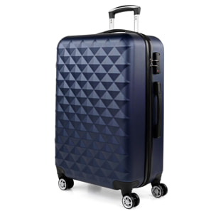 Trolley Mediano 60 Cms Itaca Diamond Azul