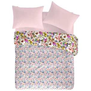 Housse de couette réversible en coton POESIE - vendue seule - plusieurs tailles disponibles