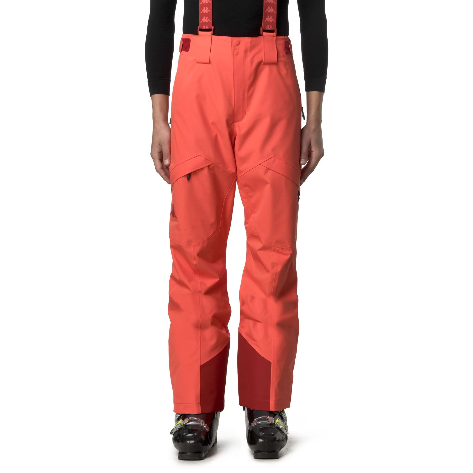 Kappa - Pantaloni Uomo Rosso - 6Cento 622C