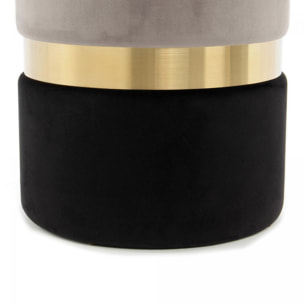 Tabouret semi artisanal Lot de 2 DUPI