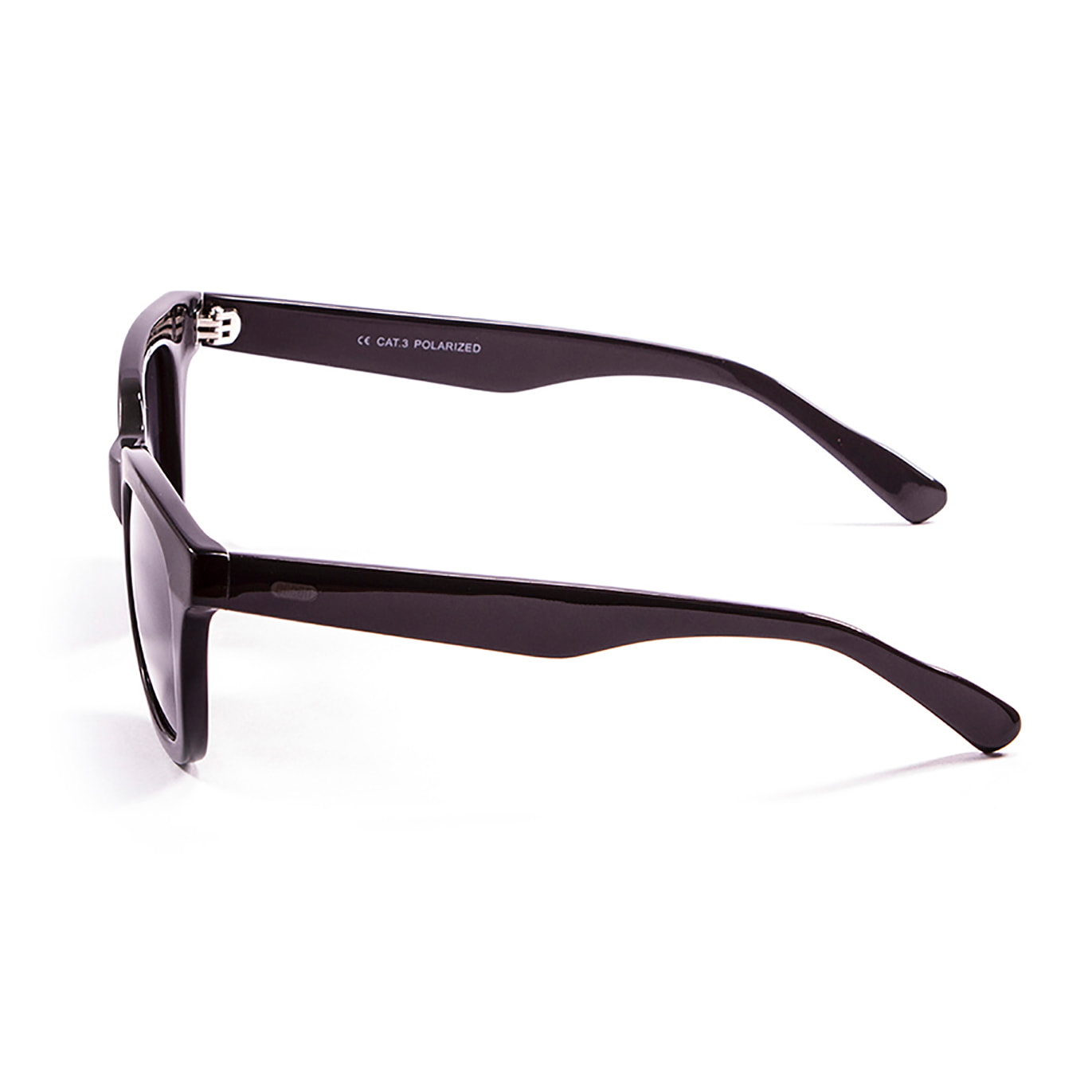 Gafas de sol OCEAN SAN CLEMENTE - Negro mate arriba / Negro brillante abajo con lente ahumada