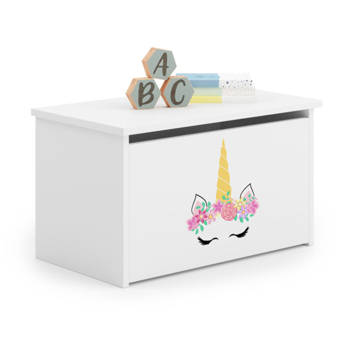 Cesta Portagiochi Daria con Grafica Unicorno