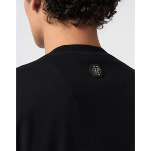 PHILIPP PLEIN Camiseta de cuello redondo y manga corta SKULL