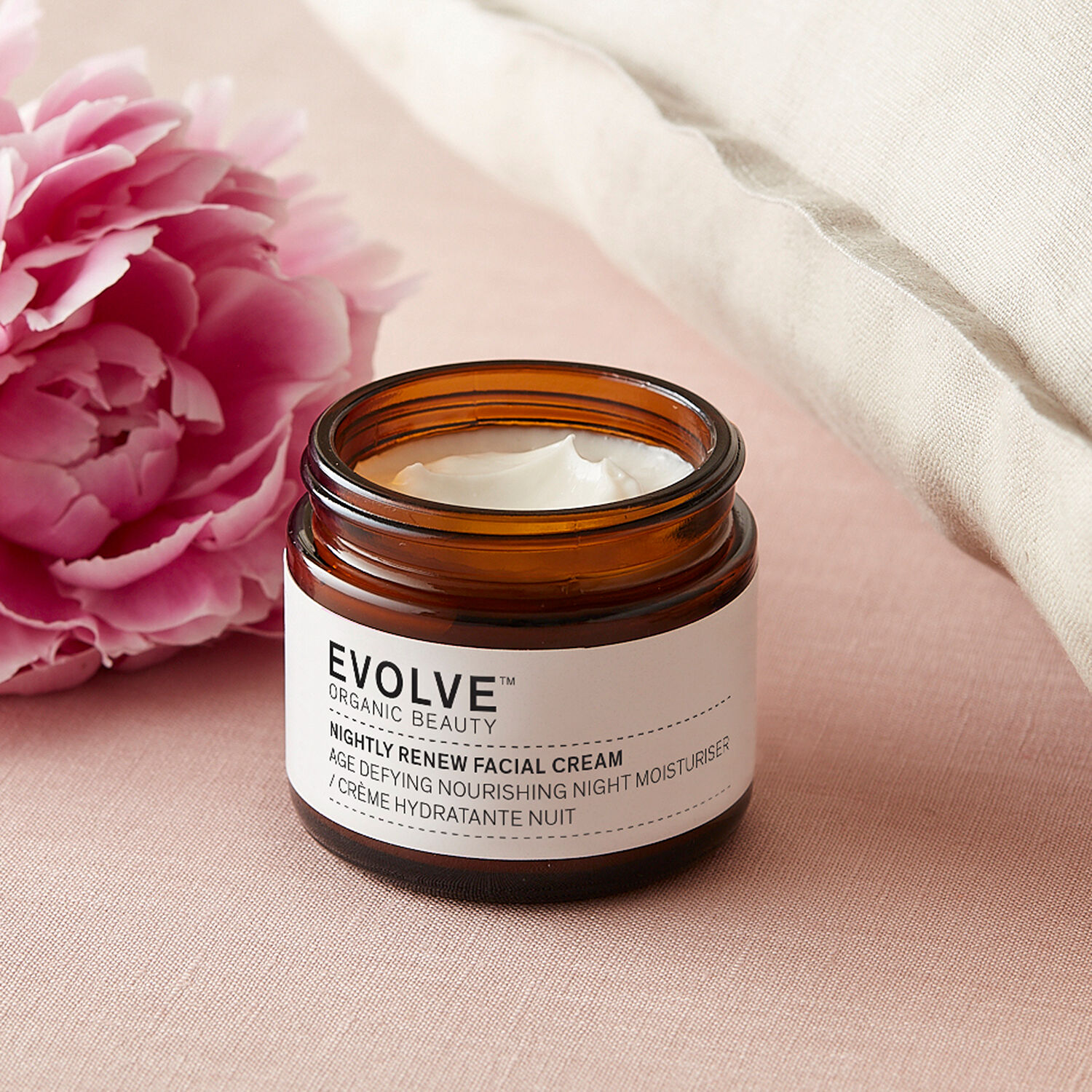 Nightly Renew Facial Cream - Crème Hydratante de Nuit Régénérante 60ml