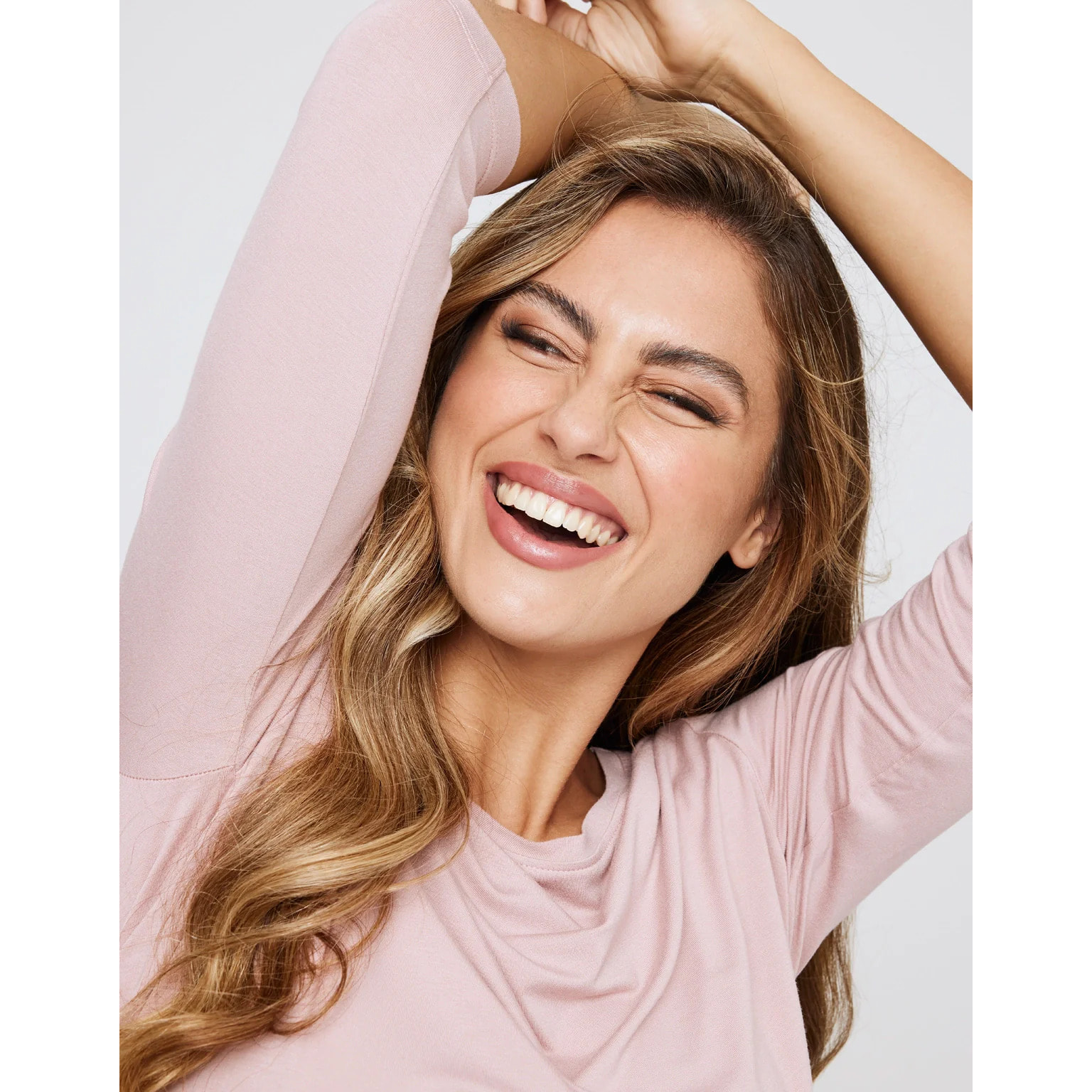 Camiseta Media Manga Rosa - Kloraleen