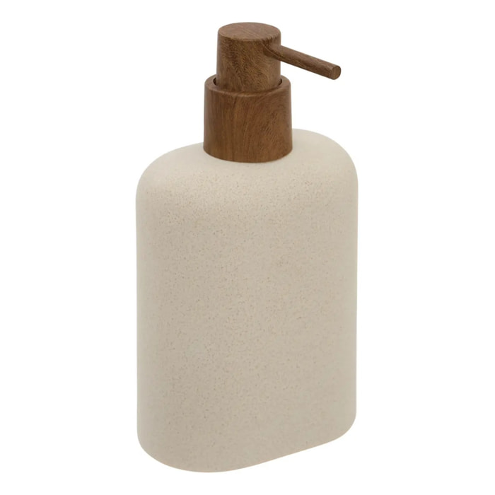 Distributeur de savon Argileo ovale 350ml beige