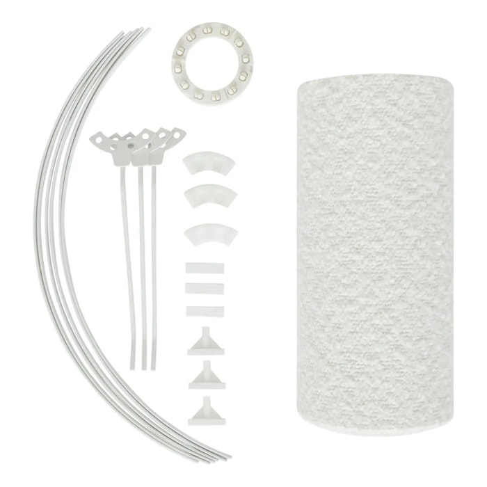 Abat-jour Beline D40cm blanc